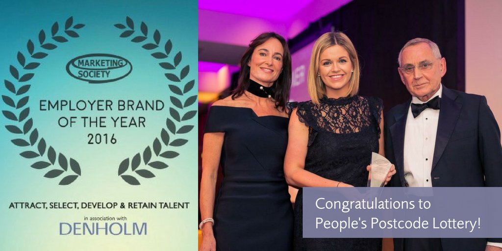 Denholm_Tweets's tweet photo. Congrats to the entire team @PostcodeLottery for winning this year's @MarketingSocSco Employer Brand of the Year award! #standydinner https://t.co/FdUlmOG0ry