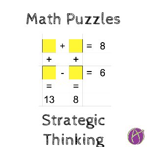 Math Puzzle, Get Students Thinking alicekeeler.com/2016/10/06/mat…