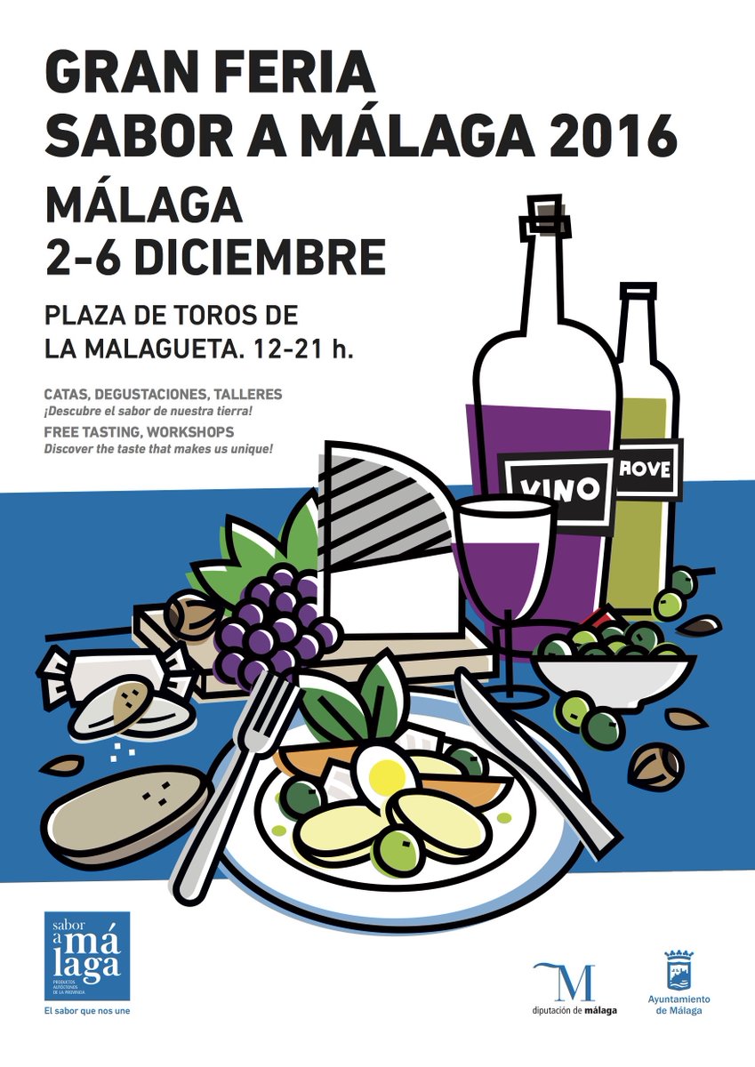 SaboraMalaga's tweet photo. ¡Ya tenemos disponible el programa de la Gran #FeriaSaboraMalaga! :D https://t.co/rBUe5b6SDp https://t.co/VcVAAhw6lG