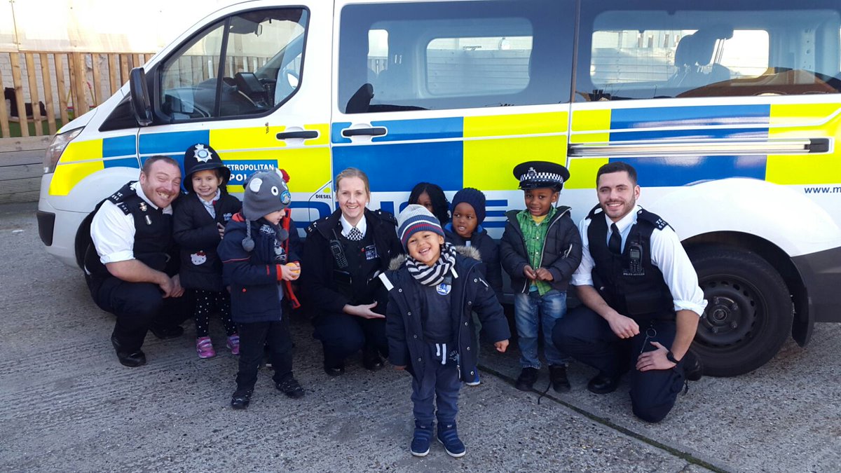 Smiles all round at Comfort Angelz Nursery, where the children are learning about 'people that help us'!