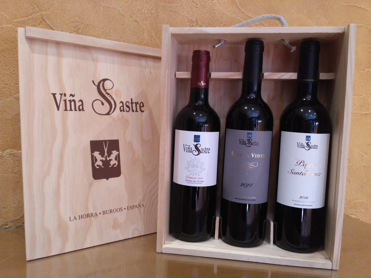 ¡Adelantamos la Navidad! Sigue, favea y retuitea antes del viernes a las 14:00 para llevarte a casa este Lote Premium Viña Sastre 2014!!