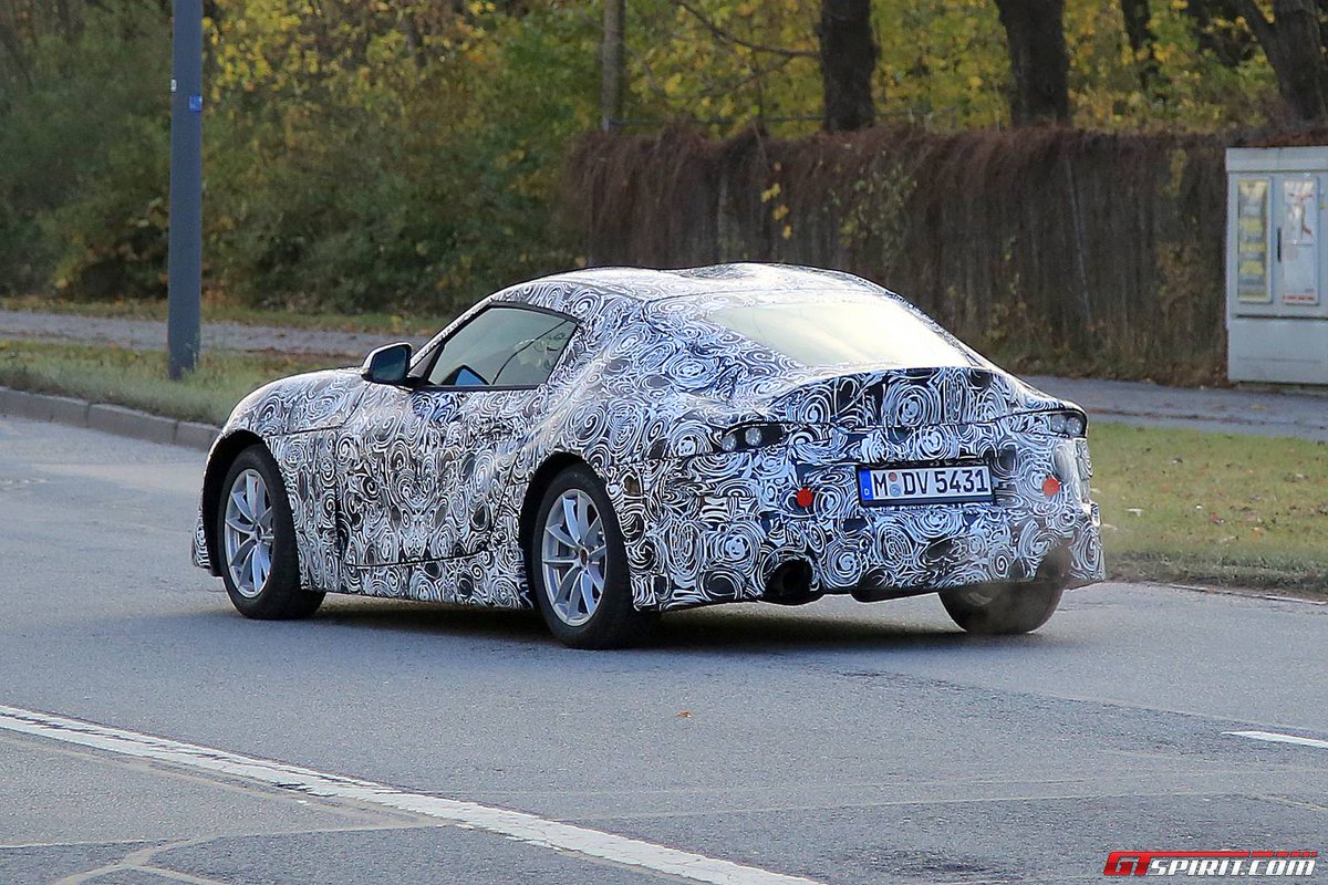GTspirit's tweet photo. 2018 #Toyota #Supra - Latest Spy Shots with Production Body https://t.co/cYkWPVDKTg https://t.co/uMTaGMhmym