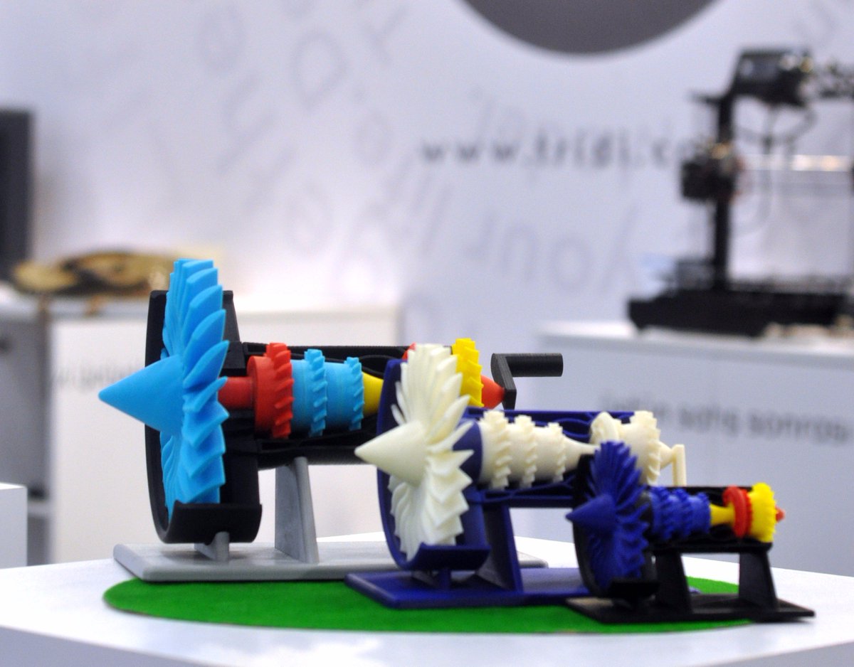 XometryTR's tweet photo. Zaxe X1'de rengarenk türbin modelleri ürettik :)
#3dprinted #tridi https://t.co/HCaVzlC2ND