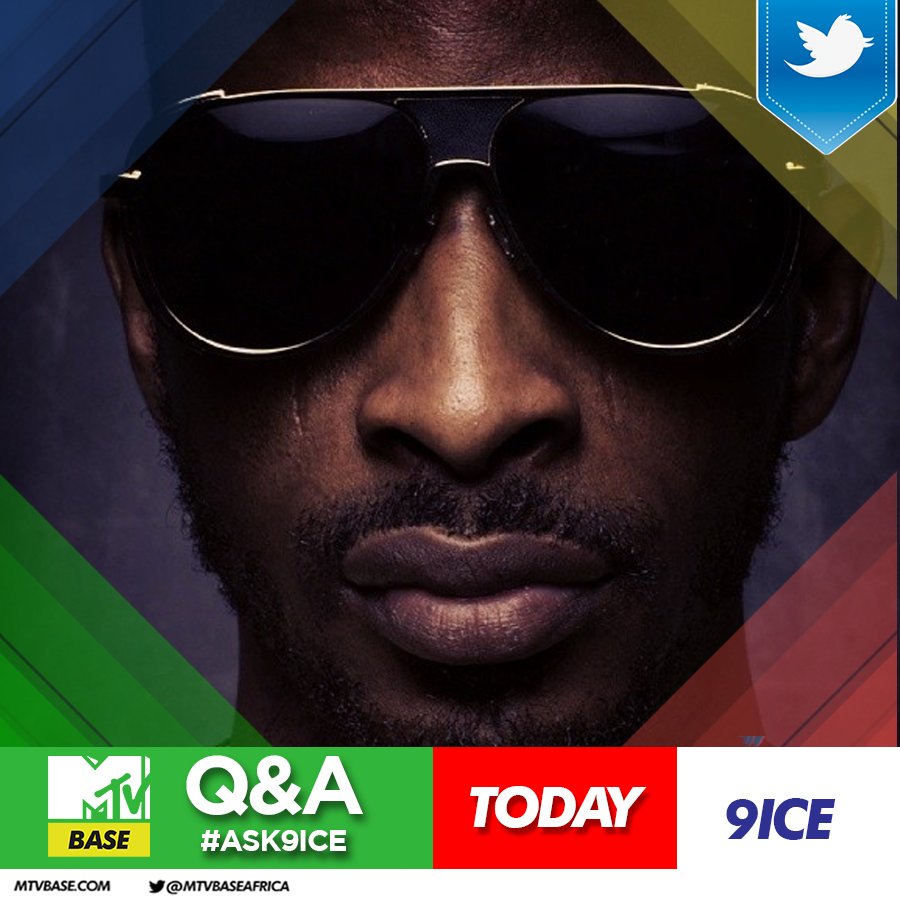 MTVBaseAfrica's tweet photo. Okay, #Basefam, @Iamancestor is about to jump on our #BaseTwitterView.
Throw in those questions for him using the hashtag #Ask9ice https://t.co/dkjfwybymA