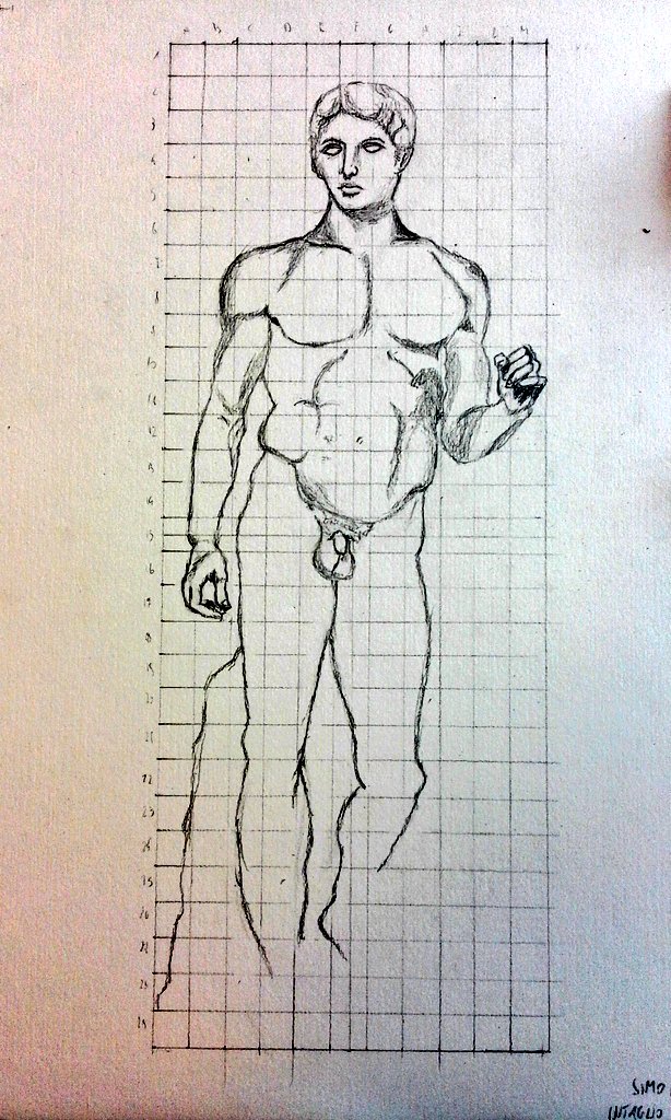 Simone Priamo On Twitter I M Training With Proportions Today Drawing Sketch Art Pencils Policleto Chiaroscuro Training