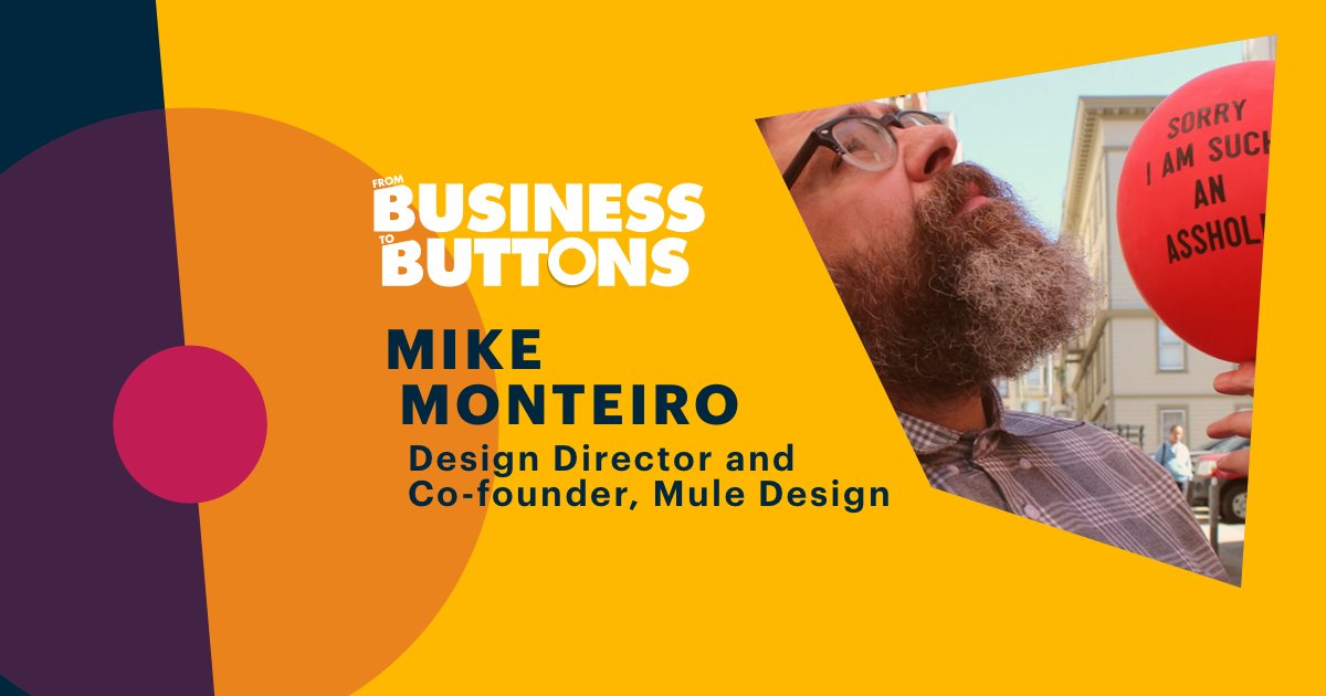 inUse_swe's tweet photo. HE IS BACK! Mike Monteiro returns to #FBTB17! Now he's out to get the companies promising to change the world. https://t.co/Fet0IlR8z8 #ux https://t.co/QroMdK9nCK