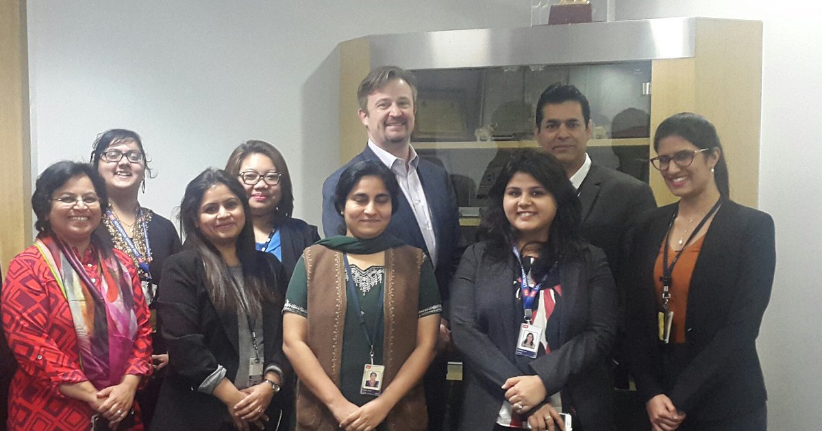 Annu_Singh_Tom's tweet image. @CSC #WomenInLeadership India team had an engaging talk with Steve Hilton on #CSCDiversity n inclusion, removing unconscious bias in hiring