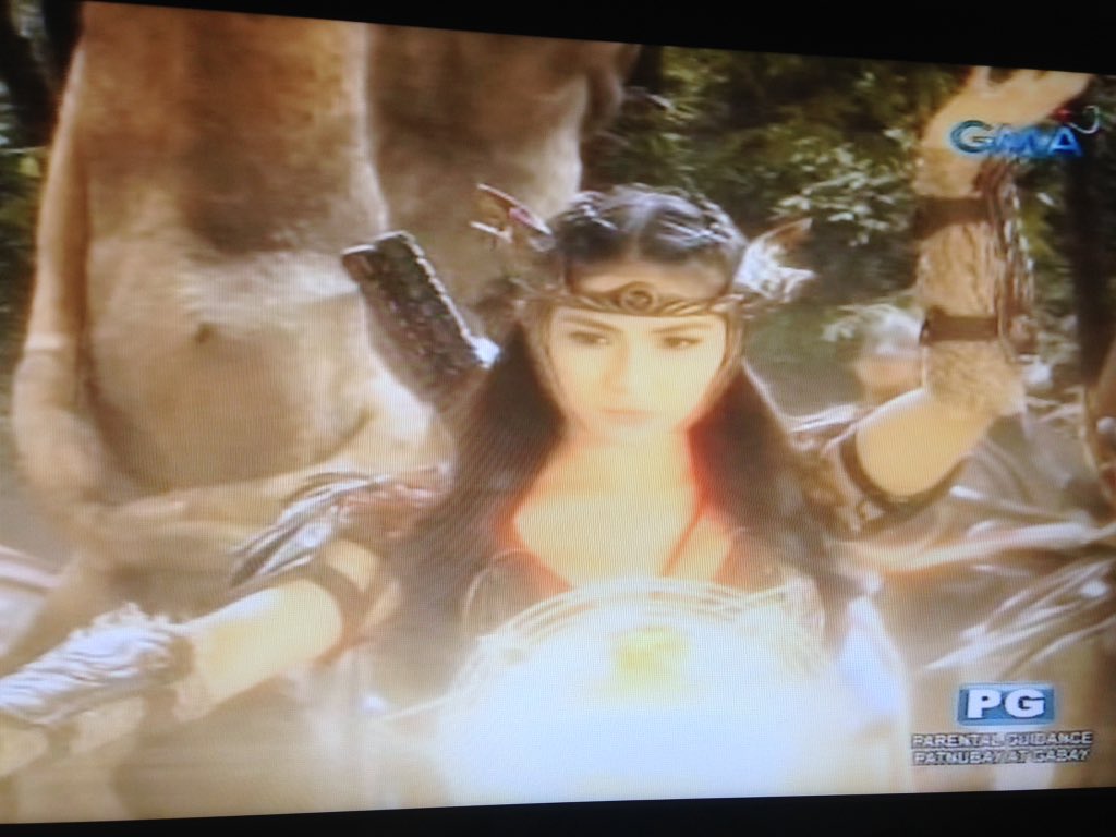 sanyadik's tweet photo. Go, Sang'gre Danaya! 😍💕 @sanya_lopez Galing galing talaga! 💛 #EncantadiaPagkukunwari https://t.co/WvYlFfswRk