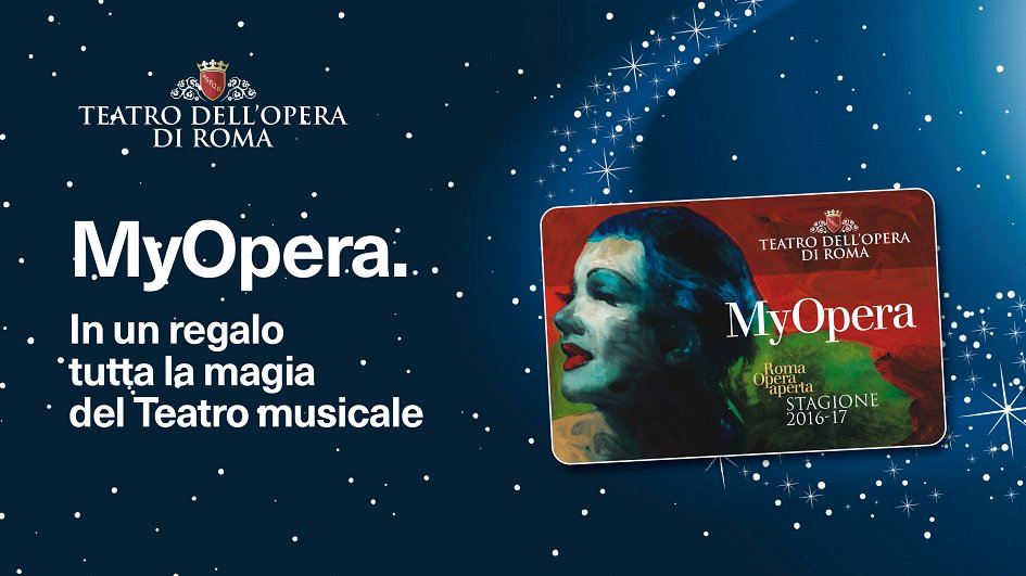 OperaRoma's tweet photo. #MyOpera per il prossimo Natale fai un regalo speciale!
https://t.co/Z8GqM6n0RD https://t.co/wt4ROHavkZ