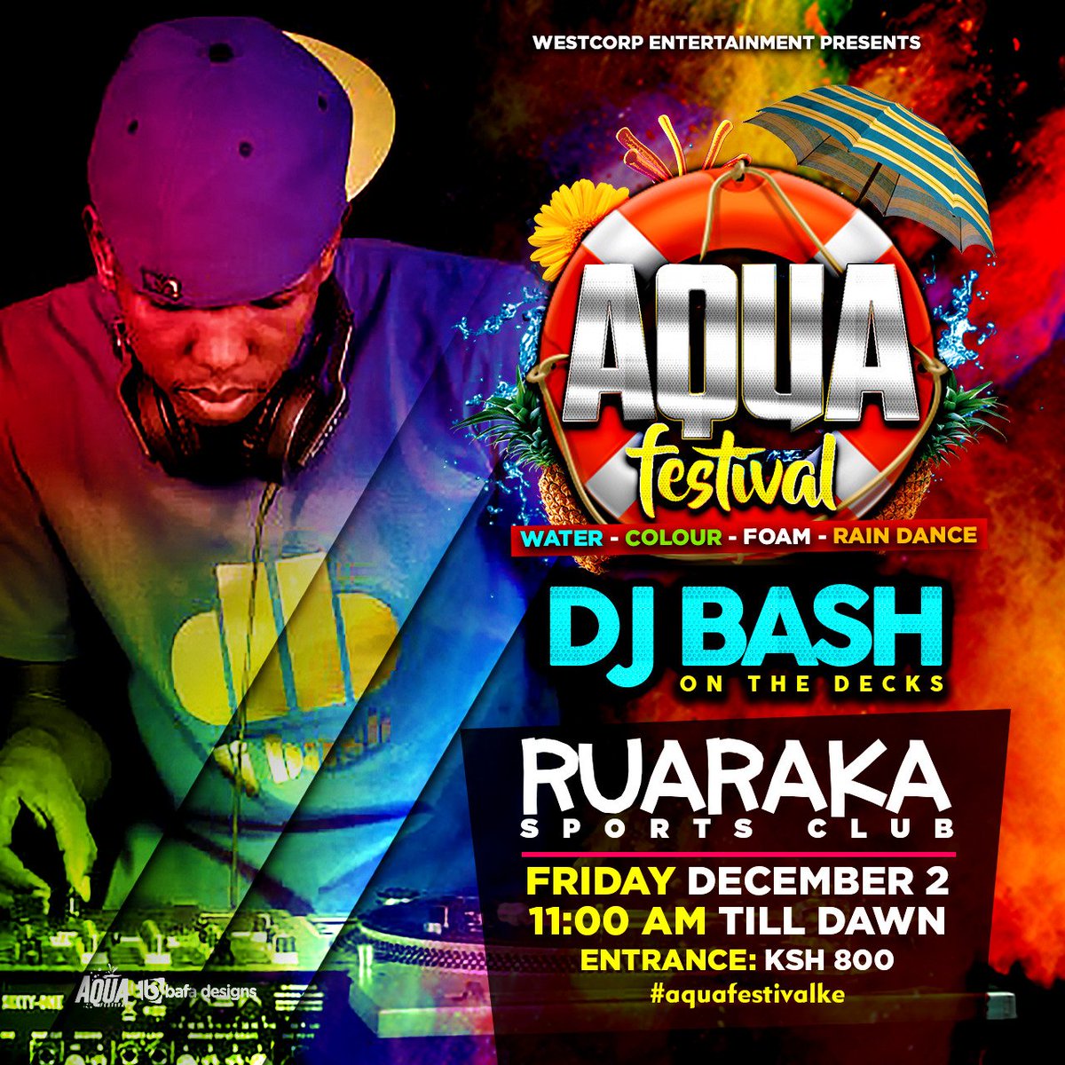 dero_yerma's tweet photo. 2nd December at the ruaraka sports club @DJBashKenya will be on the decks.Aqua Fest gonna be lit #AquaFestKe https://t.co/C6Lb7IrXK3