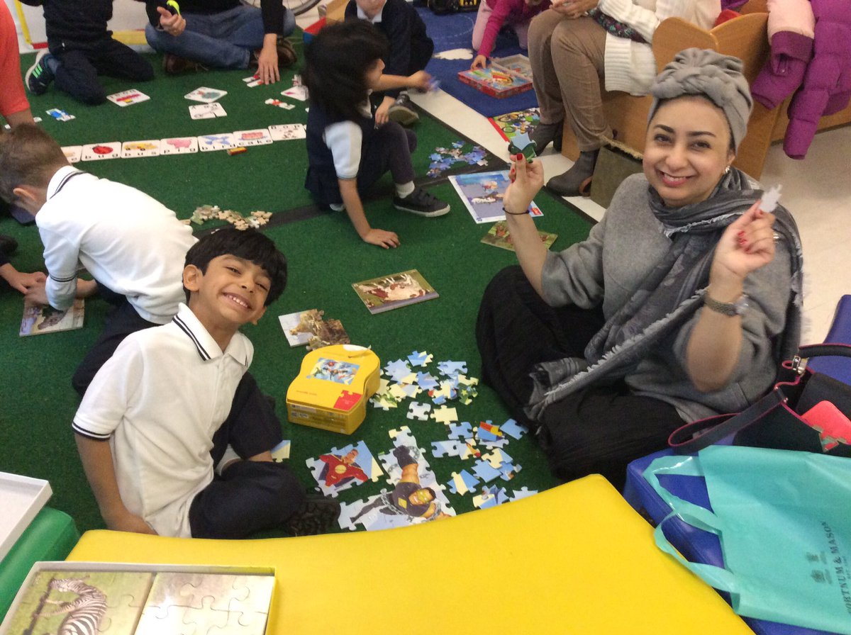 BSB_EYFS's tweet photo. It's all going on in reception D #puzzlehour https://t.co/ozzOildGgs