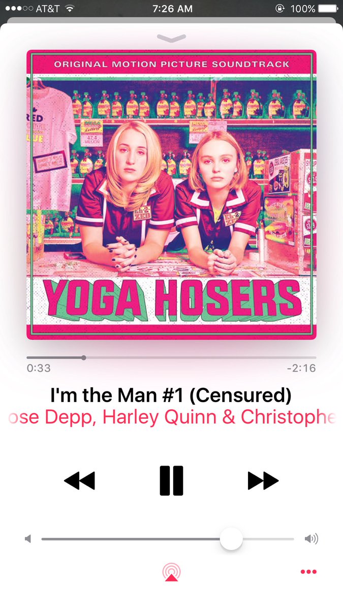 Morning jam <a href="/ThatKevinSmith/">KevinSmith</a> <a href="/HarleyQSmith/">Harley Quinn Smith</a> <a href="/LilyRoseMelDepp/">Lily-Rose M. Depp</a> #yogahosers