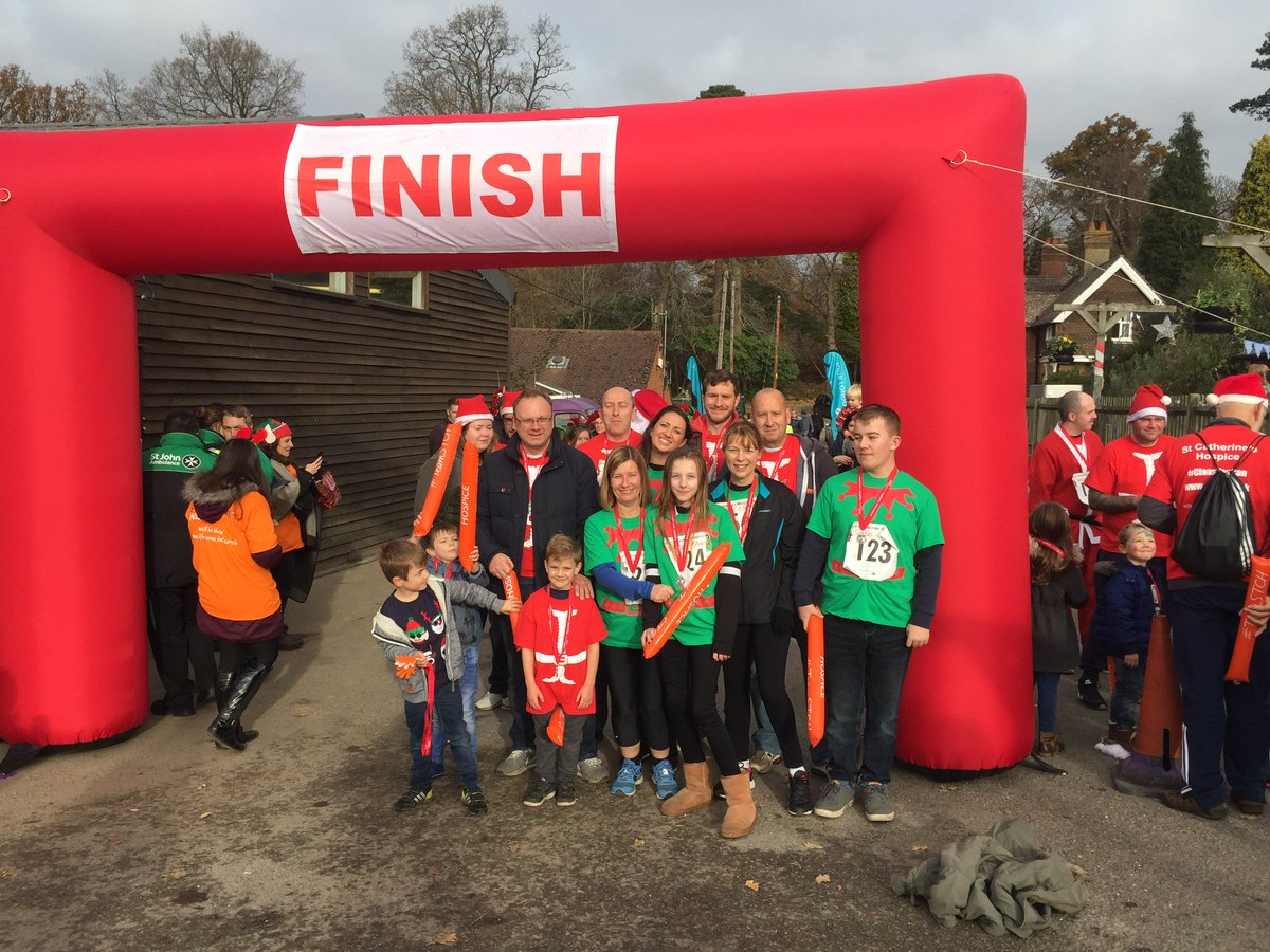 TNUncovered's tweet photo. Well done to the team from our sister magazine @RHUncovered for taking on the @StCHospice Santas vs Elves Fun Run! #getelfy #clausyoucan https://t.co/NFWilDcD09