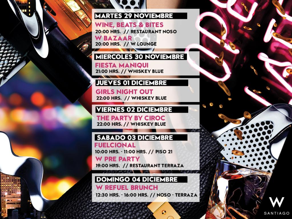 Nueva semana en #WSANTIAGO te esperamos para vivir experiencias WOW!