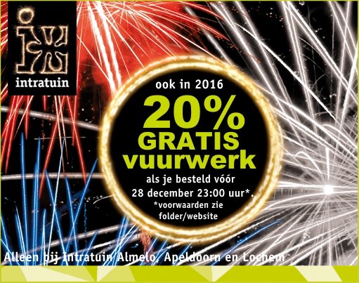 Intratuin0546's tweet image. VUURWERK |