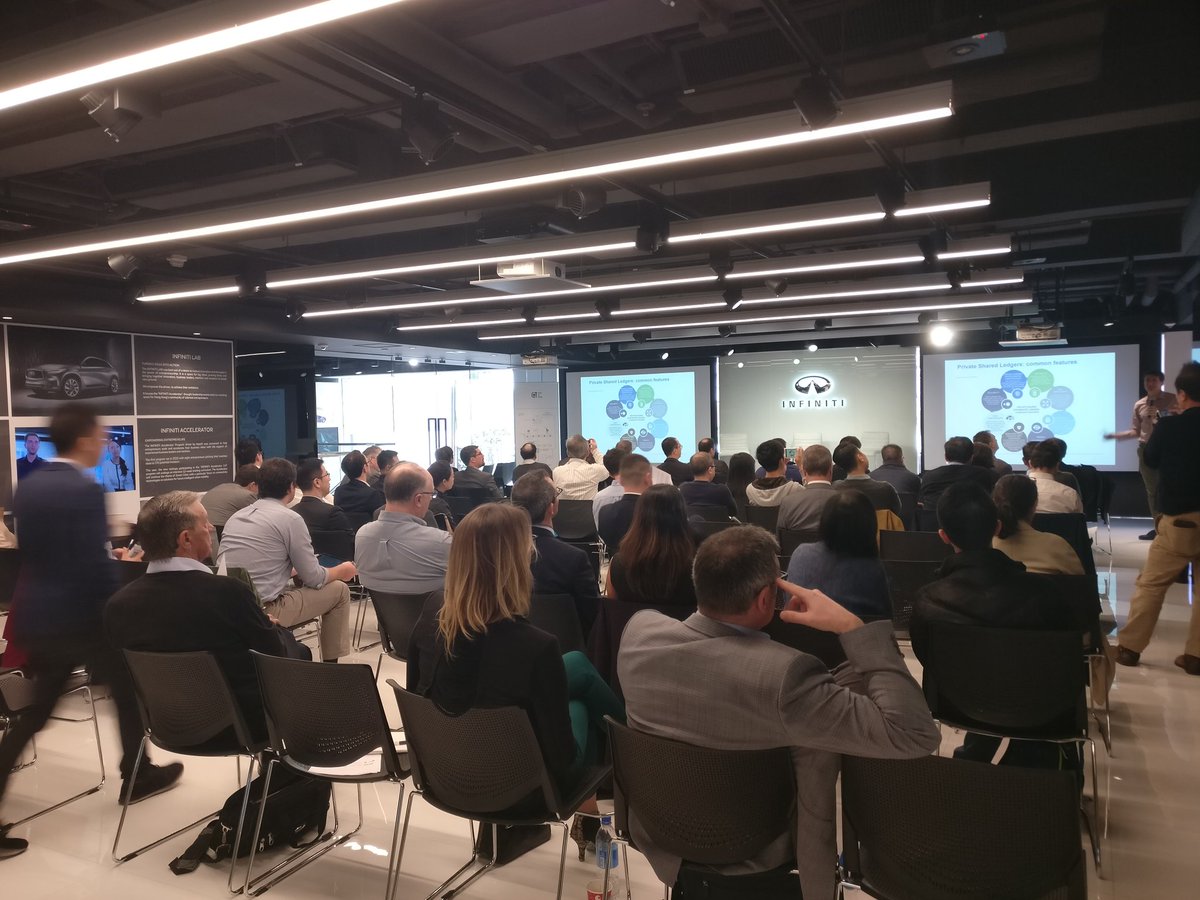Vindyne8's tweet photo. Logistics &amp; trade on #blockchain. Hong Kong at heart of the distributed ledgers revolution. With @chainofthings @Blockfreight #blockfreight https://t.co/sbnxwQwdf7