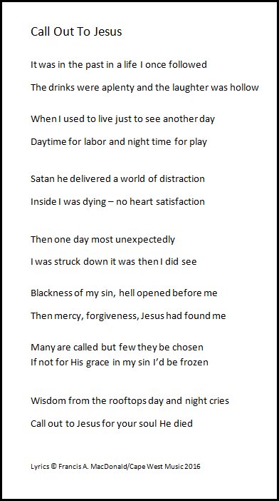 FrankyMacDonald's tweet photo. Call Out To Jesus #Gospel #JesusSaves #JesusChrist #GoodNews #Bible #HolySpirit #poem #prayer #JesusTheOnlyHope https://t.co/5r4D2VyOxm