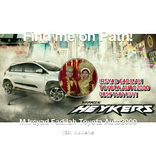 Auto2000Angkasa's tweet photo. Find me on #Path now! Go to https://t.co/PnmWBneqnh https://t.co/RAyK9l2XQ8