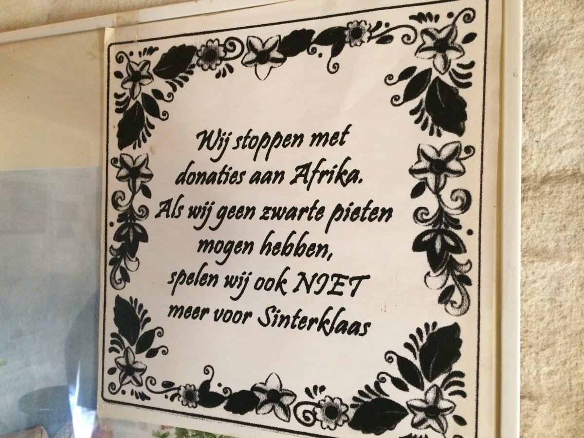 annetschut's tweet image. Ondertussen in Zeeland #pietendiscussie