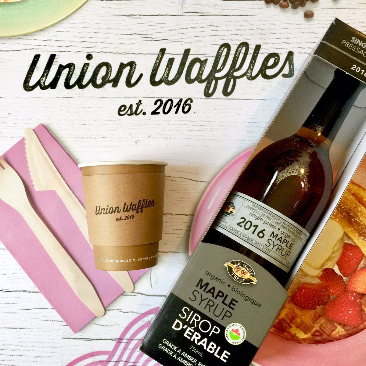 UnionWaffles's tweet photo. Like a fine wine, only better! #organic #singlepress #maplesyrup #purefancy #unionwaffles https://t.co/fIlf82CWDD