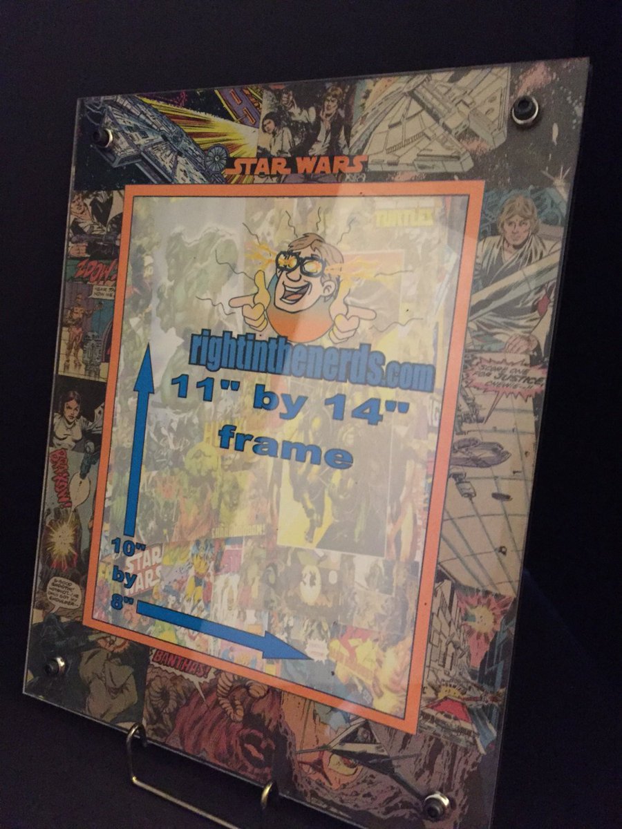 limpingllama36's tweet photo. #StarWars custom frame for 8x10 pic at https://t.co/Fvu4fWtCKJ #marvelcomics #milleniumfalcon #skywalker #hansolo #princessleia #banthas! https://t.co/EjKTSRQyOy