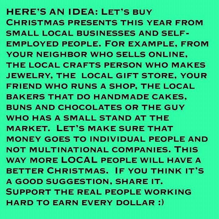 cook_sherry's tweet photo. Buy local! https://t.co/rBZEzcthAv
