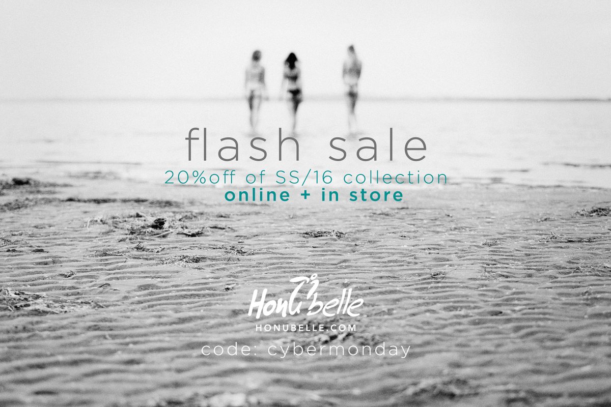 honubelle's tweet photo. Use code cybermonday for 20% off of 2016 collection online and in store
https://t.co/XH9a5KUxbG https://t.co/RckjhD2zr7