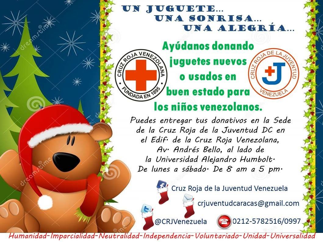 cruz roja juguetes usados