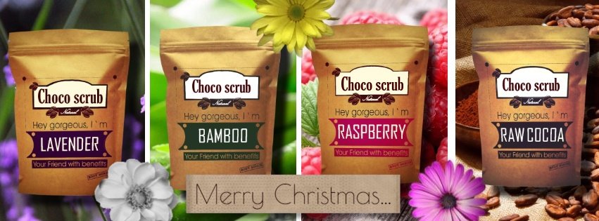 ChocoBodyScrub's tweet photo. #inlovewiththem #beautifulskin "pick your favorite one"  RAW COCOA, BAMBOO, LAVENDER, RASPBERRY #lovethemall https://t.co/x86uQWSpkj