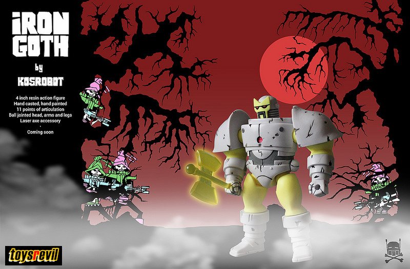 toysrevil's tweet photo. #onTOYSREVIL: https://t.co/xcSrGfhs62 The Coming of #IRONGOTH by #Kosrobot #toynews #resintoy #indietoy https://t.co/wGWk3owaS1