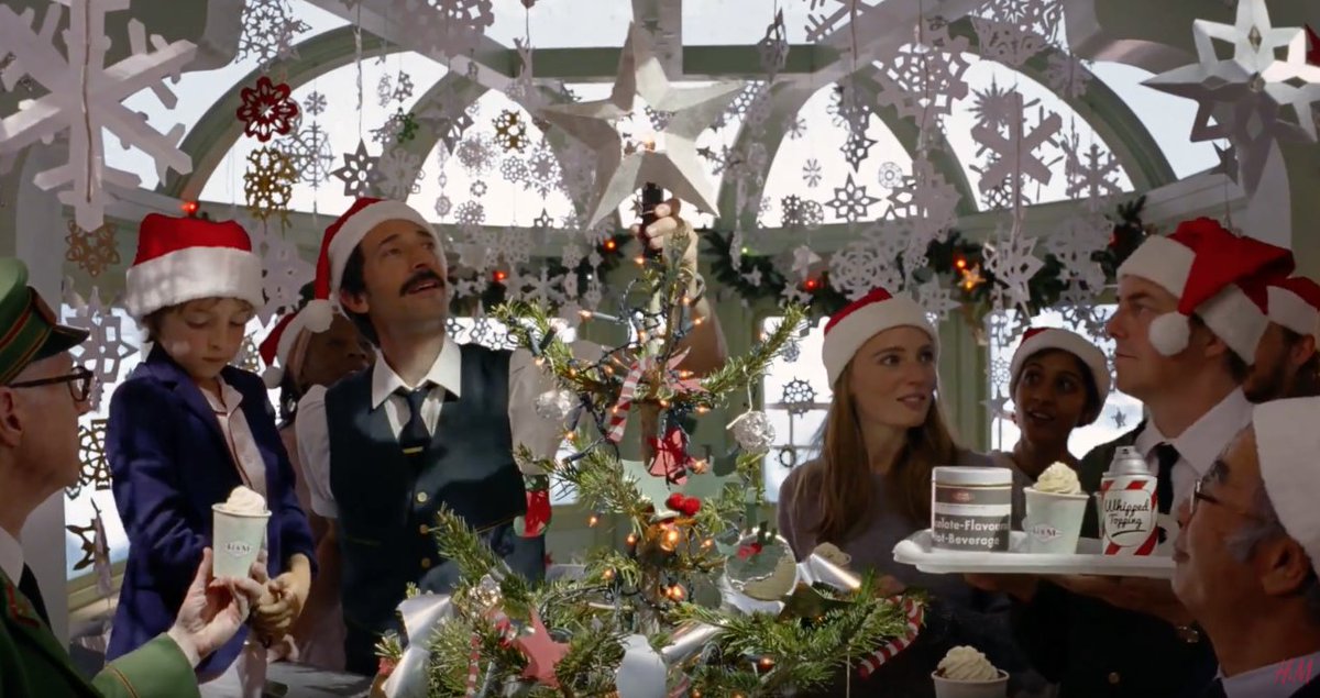 IndieWire's tweet photo. New Wes Anderson alert! Watch his wonderful Christmas short film with Adrien Brody https://t.co/aDp3iN6MM7 https://t.co/q5lih3Kllq