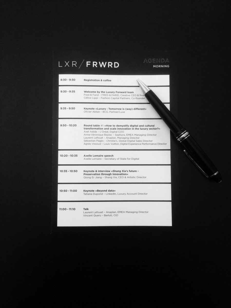 Discover the #LuxuryForward 2016 main #digital and #luxury topics. #futureisnow fredfarid.prezly.com/luxury-forward…