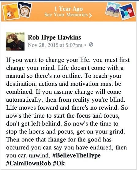 HypeHizzle69's tweet image. #MotivationMonday #BelieveTheHype #CalmDownRob #Ok