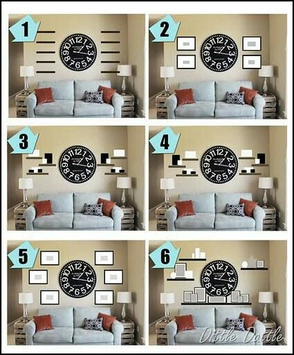 SamiDecorDesign's tweet photo. #homedecor #ideas using giant wall clocks. https://t.co/9DtQofs2Fh