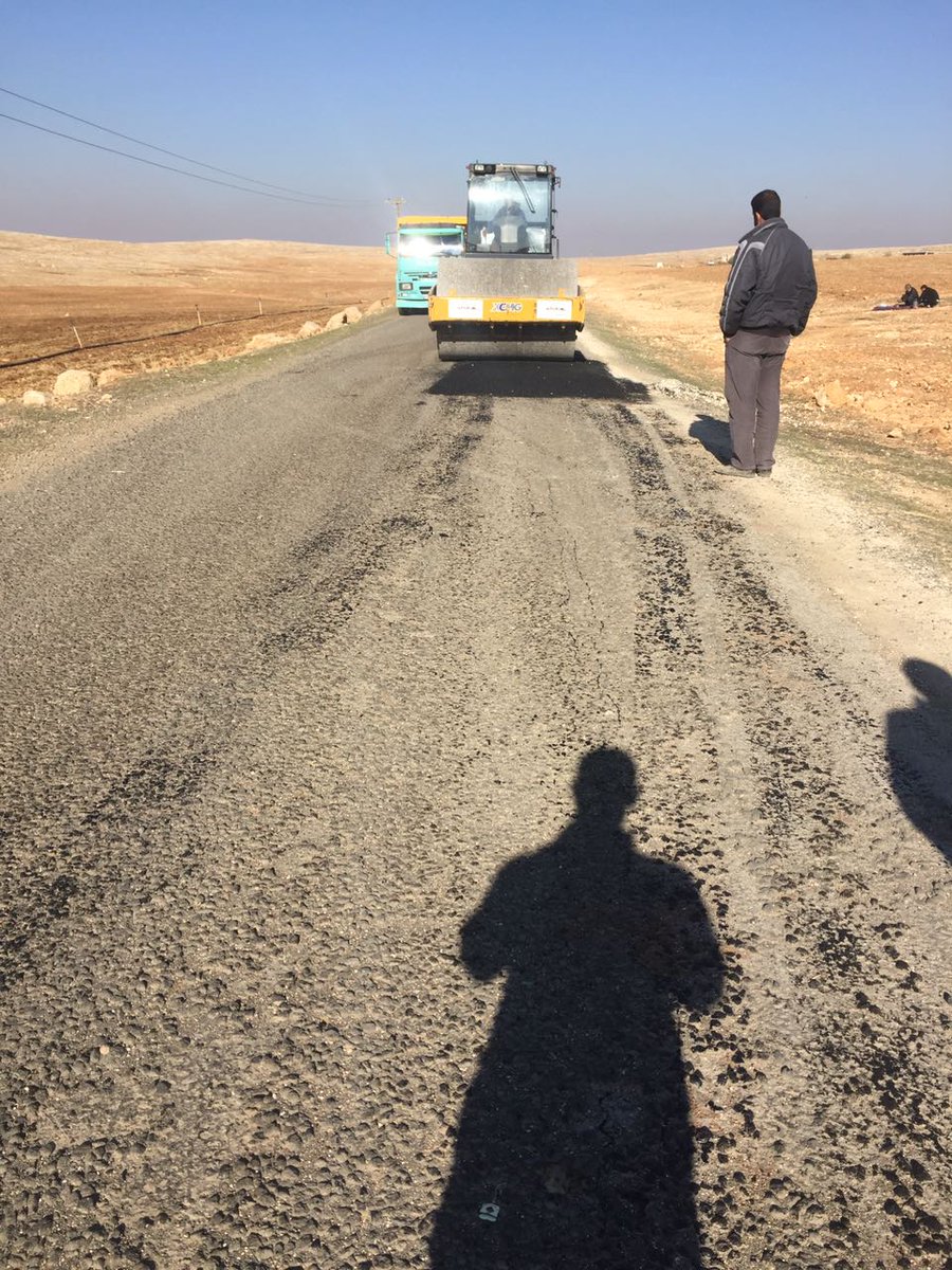 Haliliye İlçesine Kanatlı-Gögerli-Konak-Ernebi-Kç Mirdesi-By Mirdesi-Uluhan Mahalleleri Arası Toplam 24 km Yama Asfalt Çalışmamız Bitmiştir.