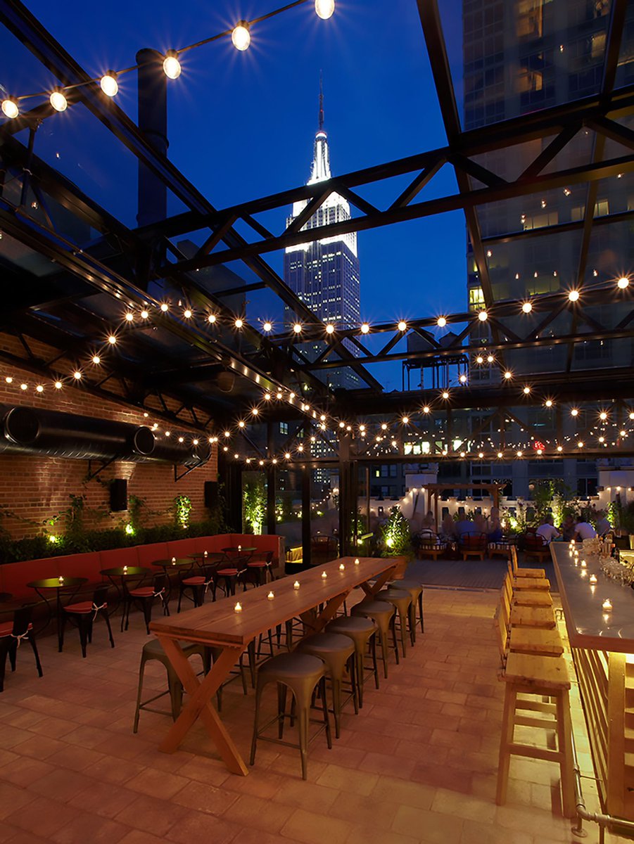 MintEventsLtd's tweet photo. With a roof terrace overlooked by the @EmpireStateBldg , the @RefineryHotelis perfect for Christmas events in NY. https://t.co/Y0gRjc3Rov https://t.co/I6tr9jlmyu