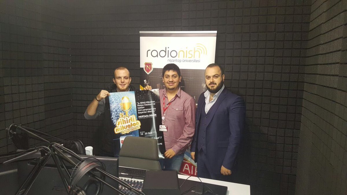 Sihirli Mikrofon Üniversitelerde 🤓

<a href="/radionishcom/">Radio Nish</a> 5. #SihirliMikrofon Radyo Ödüllerine Hazır ✌️️