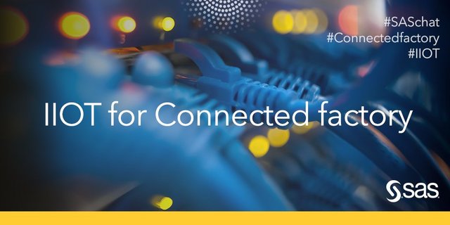 If you missed the #SASchat on #IIot for connected factory, find the <a href="/storify/">Storify</a> bit.ly/2gaxThc