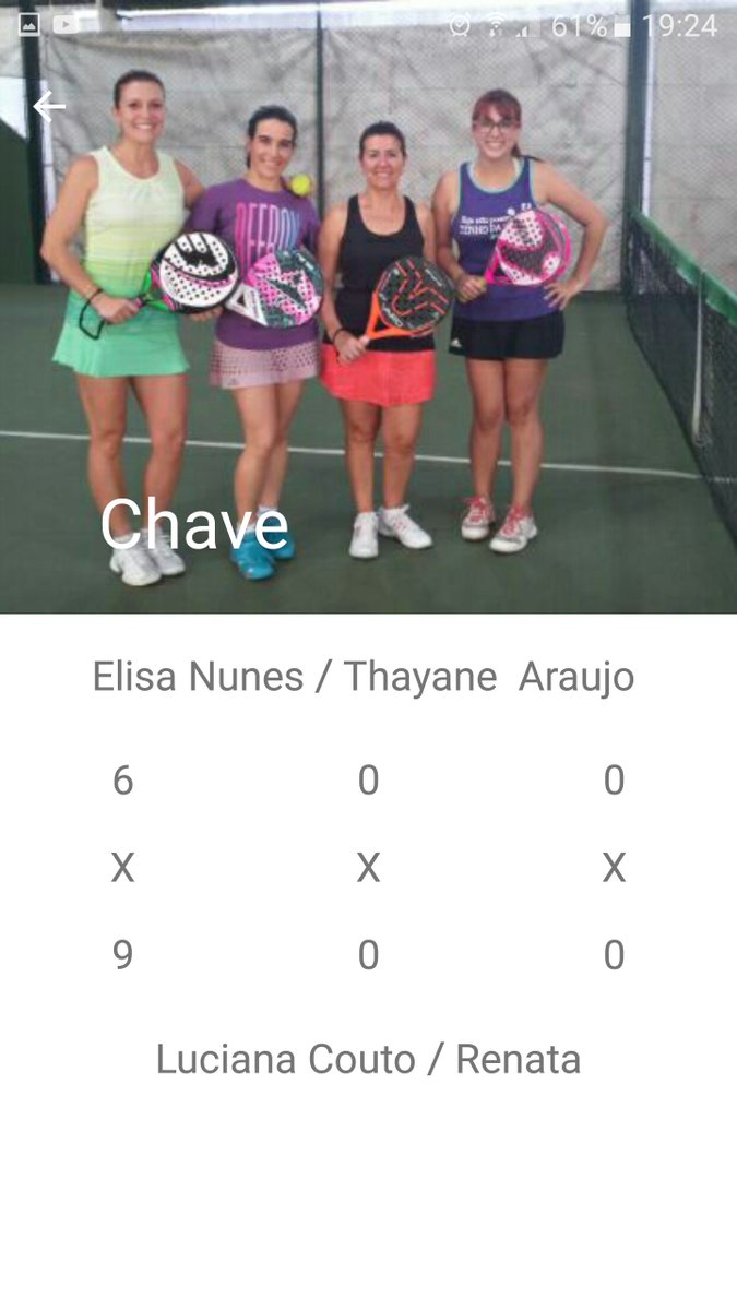 PadelPlacar's tweet photo. Jogos deste final de semana registrados no PadelLog. Parabéns. :) https://t.co/zbFMQjwq60
