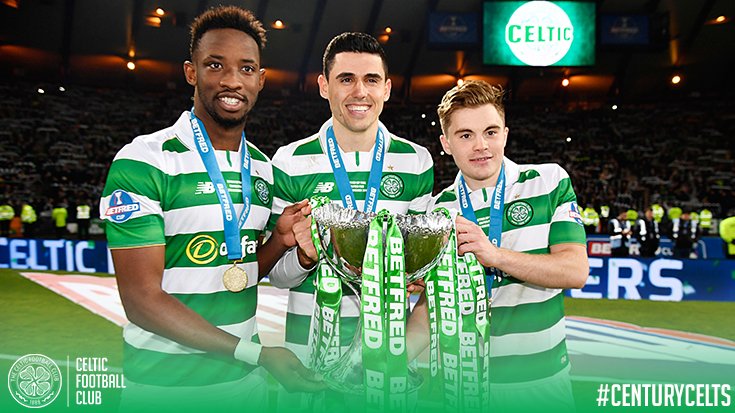 CelticFC's tweet photo. ️⚽️️⚽️️⚽️

Yesterday's match-winners!

🏆💯 - #CenturyCelts https://t.co/h2FpVwPvyM