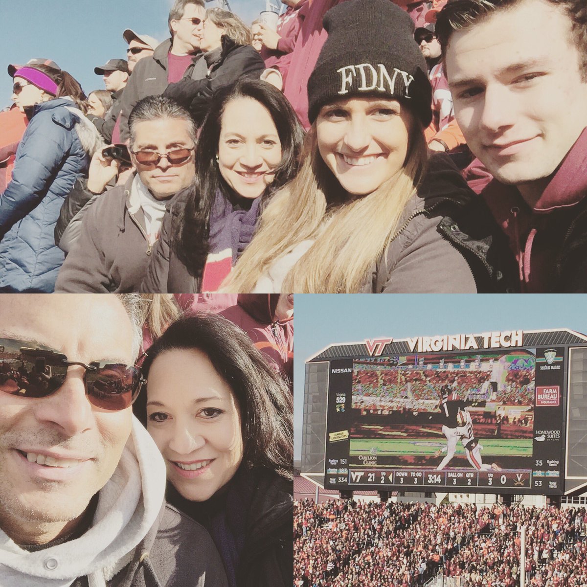 Loved our Hokie experience <a href="/virginia_tech/">Virginia Tech</a> this weekend!