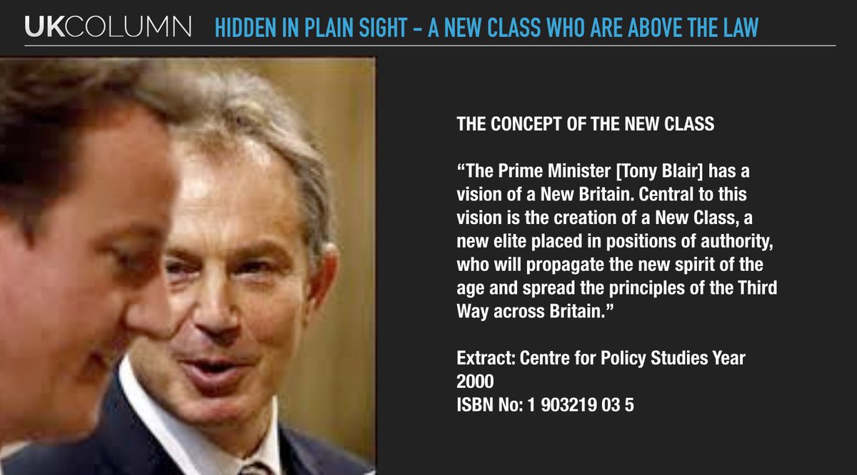 briangukc's tweet photo. Utter corruption at every level but at least Blair told the truth- new appointed third way leaders to rule us- and they’re all above the law https://t.co/uyz7cixP4p