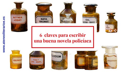 Hoy, en Ateno, te damos 6 claves para #escribir una buena #novelapolicíaca ow.ly/GYCN306AnM9 Son útiles para todos los géneros.