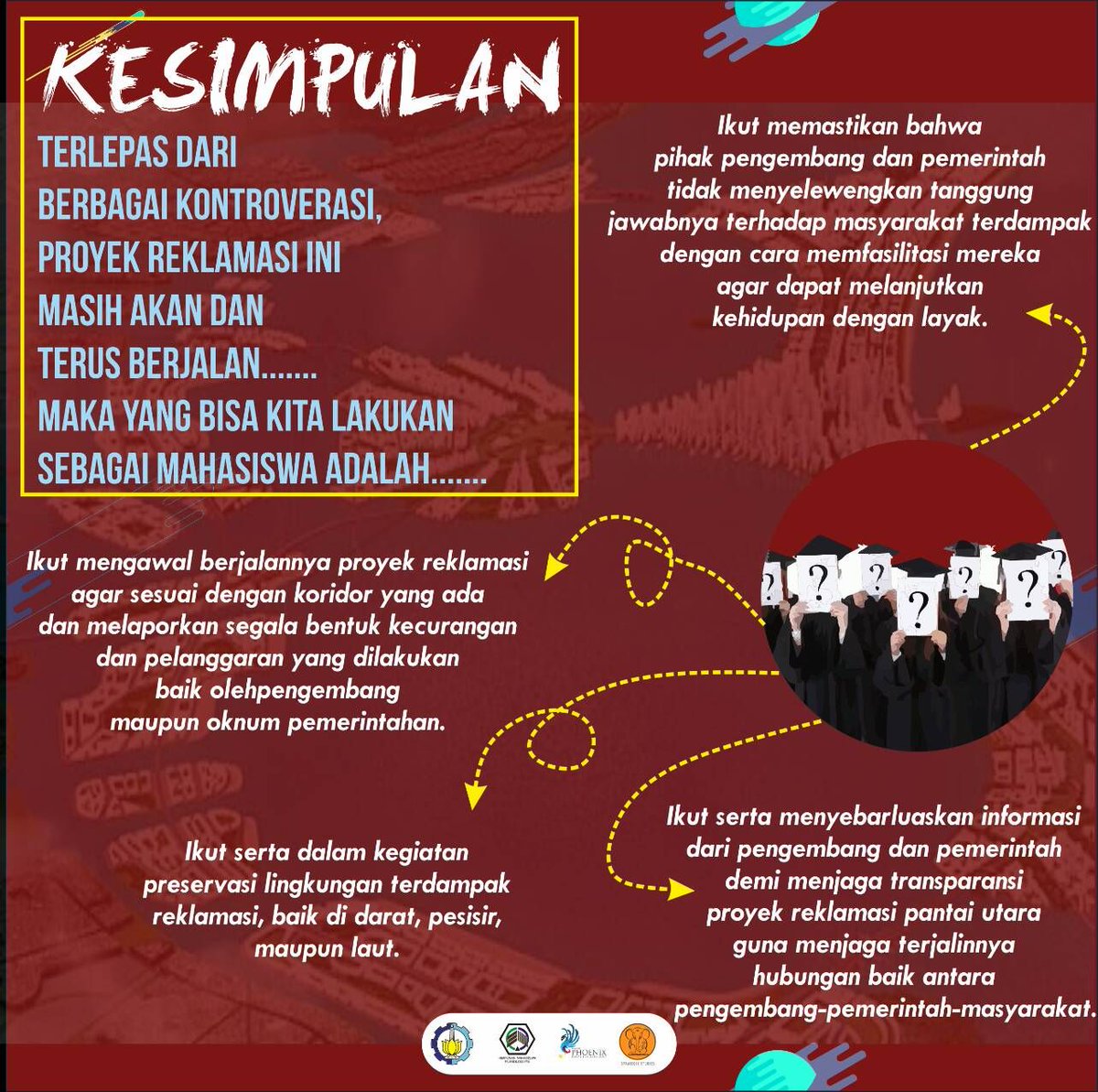 hmplITS's tweet photo. [NGOPILOGI REKALAMASI PANTAI UTARA]
Yuk disimak, hasil kajian ngopilogi yang kemaren!!!
#kastratmenggugat
#hmplbertaruang
#hmplITS https://t.co/iOobXSZtN4
