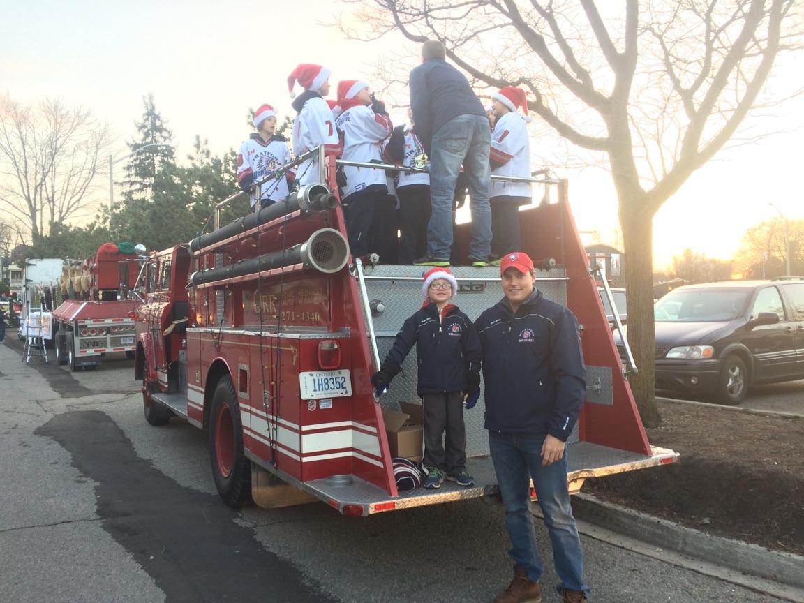 07Warriors's tweet photo. Tks @orrinsurance for the truck ride at the Christmas Parade in Stratford. @07Warriors loved it.@lorms19 &amp; @siebert69 kept it running smooth https://t.co/rvDhLskoBy