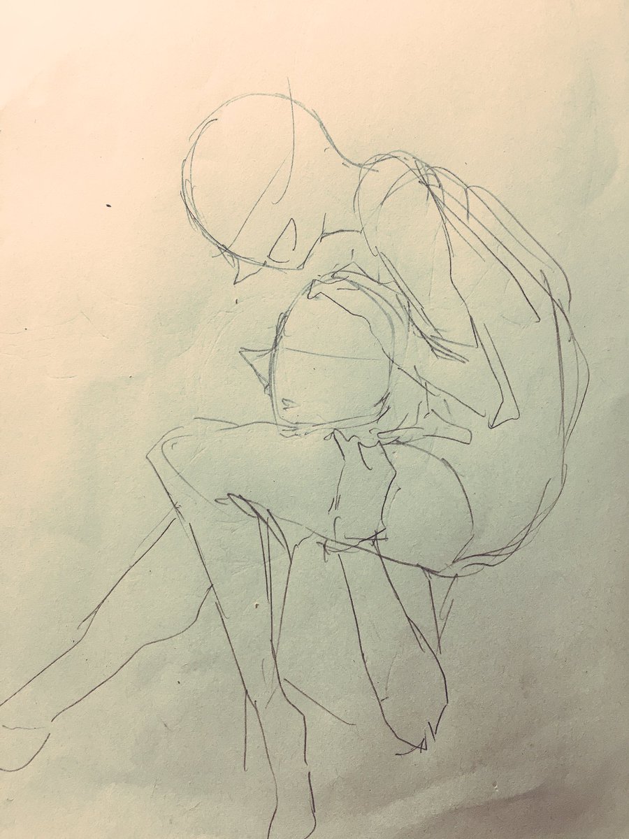 ニャン粥 推しcp肩車チャレンジ 簡単に肩車の構図をば こんな感じのみなさんの推しcpが見たいです T Co 9fegwfua7u Twitter