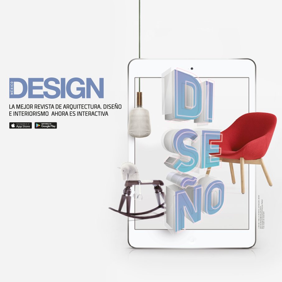 Descarga la versión digital de México Design y disfruta lo mejor de la arquitectura y el diseño: bit.ly/2gCKeg9
