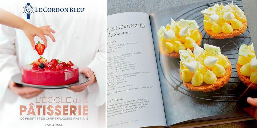 Le Cordon Bleu - L'École de la pâtisserie, Hors collection Cuisine, Livre  de recettes