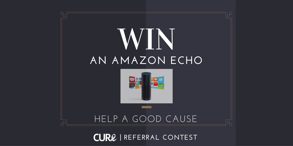 CU_Reform's tweet image. Win an Amazon Echo; Support #YEStoCompassionateUse!
Back it, spread it...can you win it?!
#CUReReferralContest dets: ow.ly/Rdte306zmn6