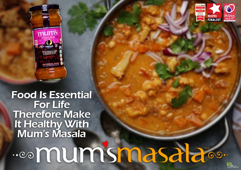 MumsMasala's tweet photo. Mum's Masala is #LowinSalt #LowinSugar #LowinFat. The #healthy way to spice up any dish. Try it today.
https://t.co/vJCRfJGig2 #youdeserveit https://t.co/5pc0bpdUGc
